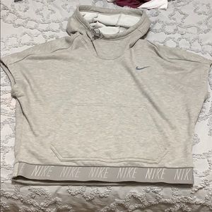 Nike Short Sleeve Funnel Neck Hoodie